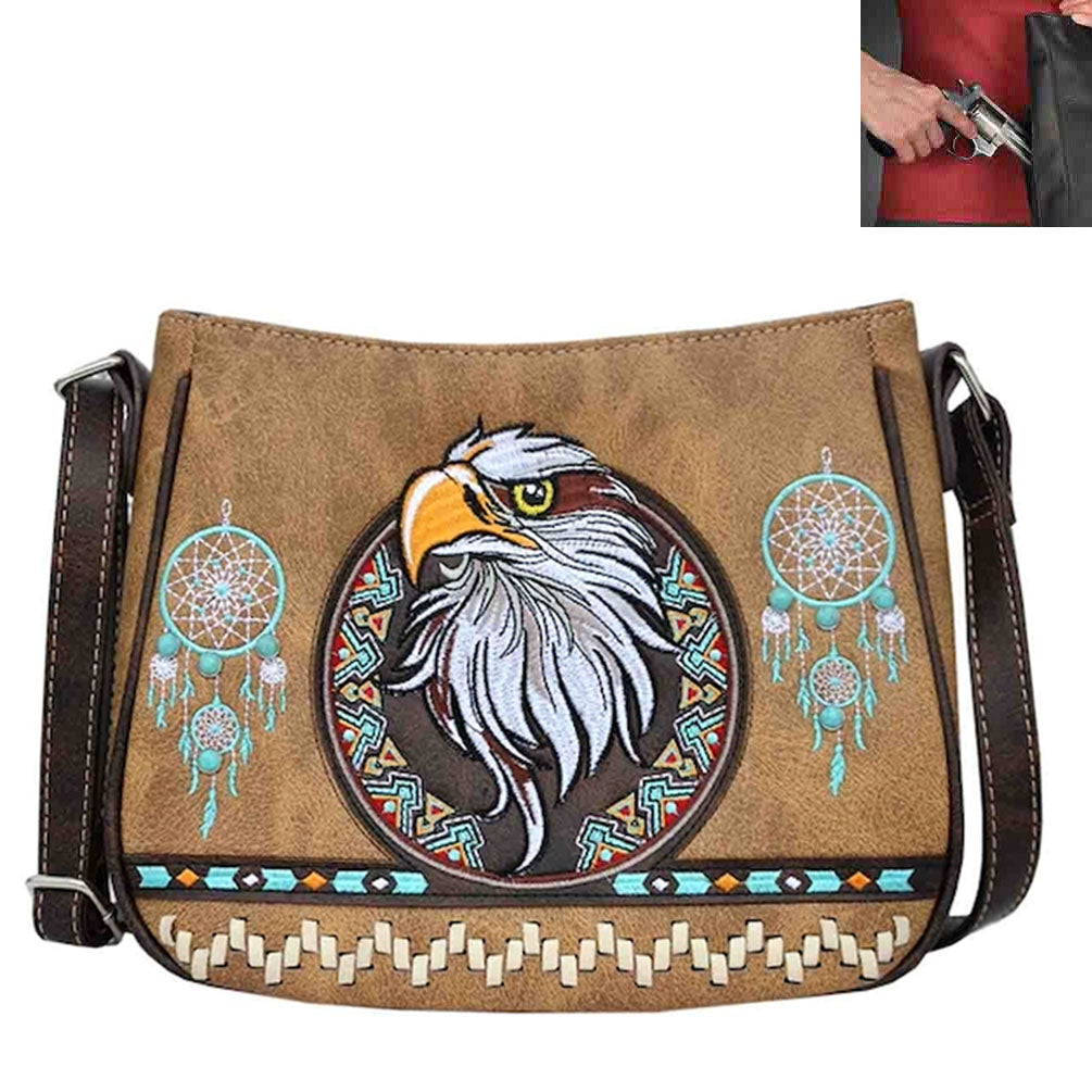 Eagle Pattern Print Crossbody bags
